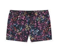 Animal Womens/Ladies Aurora All-Over Print Board Shorts - Jet Black - Jet Black - 8 UK