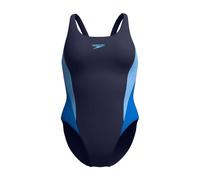 (8 UK, Lagoon Blue) Speedo Womens/Ladies Colour Block One Piece Swimsuit