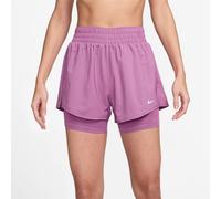 (8 UK, Light Purple) Nike Womens/Ladies Pro 2 in 1 Running Shorts