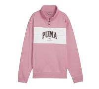 (8 UK, Mauved Out) Puma Womens/Ladies Colour Block Zip Neck Sweatshirt