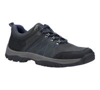 (8 UK, Navy) Cotswold Mens Toddington Lace Up Nubuck Leather Shoe