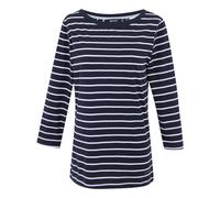 (8 UK, Navy/White) Regatta Womens/Ladies Baylette II Striped T-Shirt