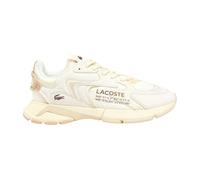 (8 UK, Off White) Lacoste Mens L003 Neo Leather Trainers