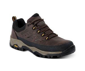 (8 UK, Peat/Wood) Regatta Mens Blake Breathable Low Cut Walking Shoes