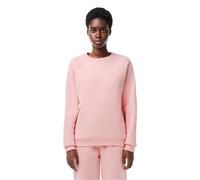 (8 UK, Pink) Lacoste Womens/Ladies Embroidered Logo Relaxed Fit Sweatshirt