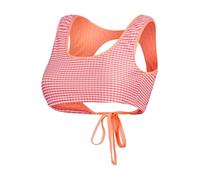 (8 UK, Pink) Speedo Womens/Ladies Horizontal Stripe Bikini Top