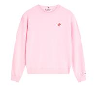 (8 UK, Pink) Tommy Hilfiger Womens/Ladies Script Sweatshirt