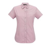 (8 UK, Powder Lilac Solid) Regatta Womens/Ladies Lightweight Insect Repellent Short-Sleeved Travel Shirt