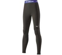 (8 UK R, Black) Mizuno Womens/Ladies Fitted Leggings