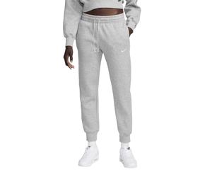 (8 UK R, Grey Marl) Nike Womens/Ladies Phoenix Fleece Mid Rise Sweatpants