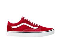 (8 UK, Racing Red) Vans Mens Old Skool Canvas Trainers