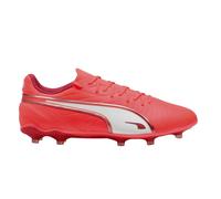(8 UK, Red/White) Puma Mens King Match Firm Ground Football Boots
