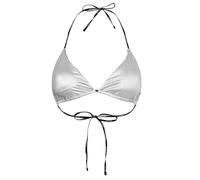 (8 UK, Silver) Hugo Boss Womens/Ladies Pure Triangle Bikini Top