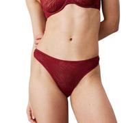 (8 UK, Syrah) Calvin Klein Womens/Ladies Marquisette Sheer Thong