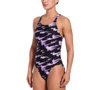 (8 UK, Violet) Nike Womens/Ladies Blur One Piece Swimsuit