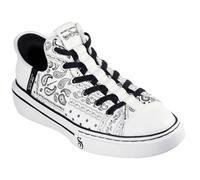 (8 UK, White/Black) Skechers Mens Snoop Dogg Bandana Print Trainers