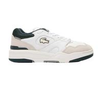 (8 UK, White) Lacoste Mens Lineshot Leather Non Marking Trainers