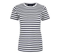 (8 UK, White/Navy) Regatta Womens/Ladies Bayletta Striped T-Shirt