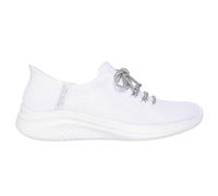 (8 UK, White) Skechers Womens/Ladies Ultra Flex 3.0 Flat Trainers