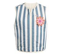 (8 UK, Wonder White) Adidas Womens/Ladies Stripe Gilet