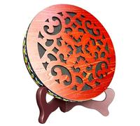 8'' Water Stream Drum | Rain Disk "Water-Fall" | Instrument for Sound Therapy | Ocean Drum | Sonic Energy Wave Drum | Yoga Meditation | Release Pressure | Music Healing Instrument (With Display Stand)
