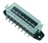 8 Way Standard Blade Fuse Holder Box With Side Terminals