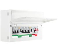 8 Way With 100A Main Switch 2 X 100 30Ma A Type Rcd 8 X Mcbfts 1 X Spd 1 X 32A Mcb CFUDP1000008ASPD-01
