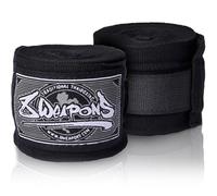 8 Weapons 5m Hand Wraps Black