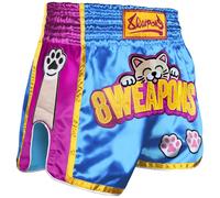 8 Weapons Blue Meow Thai Muay Thai Shorts