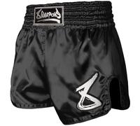 8 Weapons Strike Muay Thai Shorts Black/White
