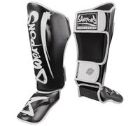 8 Weapons Unlimited 2.0 Shin Guards Black/White