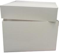 8" White Cake Box for Weddings, Birthdays and Christmas
