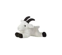 8" White Mini Flopsie Goat Soft Toy - Aurora Plush World New - Plush Soft Toy