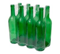 8 x 0.75ml BOTTLE GLASS BORDEAUX FOR HOMEBREW WINE MAKING - GREEN GLASS