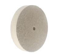 8" x 1" Hard Wool Buffing Wheel - 5/8 Inch Arbor Hole Compressed Wool Felt Buffing Polishing Wheels for Bench Grinder/Die Grinder