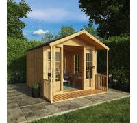 Mercia Traditional Summerhouse - 10 x 8ft, Brown