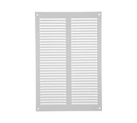 8" x 12" Inch / 200 x 300 mm White Air Vent Cover - Steel Return Air Grilles - for Ceiling and Sidewall - HVAC - with Insect Protection Screen (7.87 x 11.81 Inch, White)