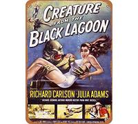 8 x 12 Metal Sign - Creature from The Black Lagoon - Retro Wall Decor Home Decor