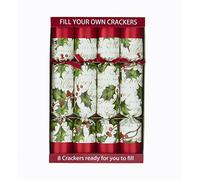 8 x 12" Robin Reed Fill Your Own Christmas Crackers - Bows and Berries