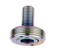 8 x 15mm Bicycle Crank Bolt Square Taper Bottom Bracket Bolt Screw Bicycle Bottom Bracket Axle Screw Durable Hex Crank Arm Fixing Bolt