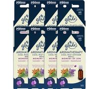 8 X 17.4ml Glade Aromatherapy Cool Mist Diffuser Refill Moment of Zen, Lavender + Sandalwood