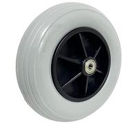 8" x 2" (200x50) 8 inch Caster Solid Rubber Front Rear Caster Tires Wheels Assembly for Many Standard Wheelchairs Powerchairs/Electric Wheelchair Replace