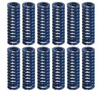 8 x 20mm 3D Printer Compression Springs Heated Bed Leveling Springs 8 x 25mm Die Spring for 3D Printer Accessories (Blue)