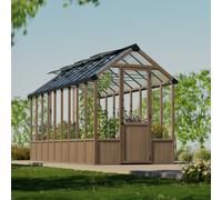 Palram Canopia Natura 8x22 Wooden Greenhouse