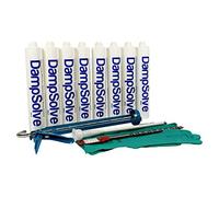 8 x 380ml DAMPSOLVE Damp PROOFING Cream KIT Rising Damp Injection Treatment - UK Mainland DELIVERY ONLY