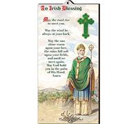 8" x 4" Wood Wooden Laser Cut Plaque - AN IRISH BLESSING