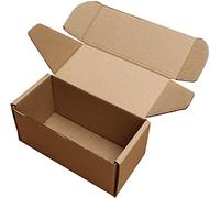 8" x 4" x 4" Brown Shipping Storage Boxes Cardboard Postal MAILING Gift Packet Small Parcel (20)