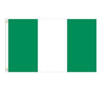 (8' x 5' - 240cm x 150cm) Nigeria National Polyester Flag
