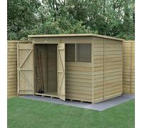 4LIFE Pent Shed 8x6 - Without Base / Installation Included / 2