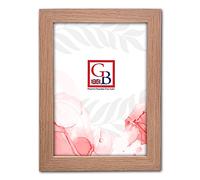 8 x 6 Inch Frame - Picture Frame | Photo Frame | MDF Wooden Effect Frame with Styrene Front | Freestanding & Wall Mountable | Flat Shape (Pine)